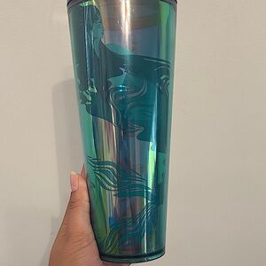 Starbucks Iridescent Green Tumbler